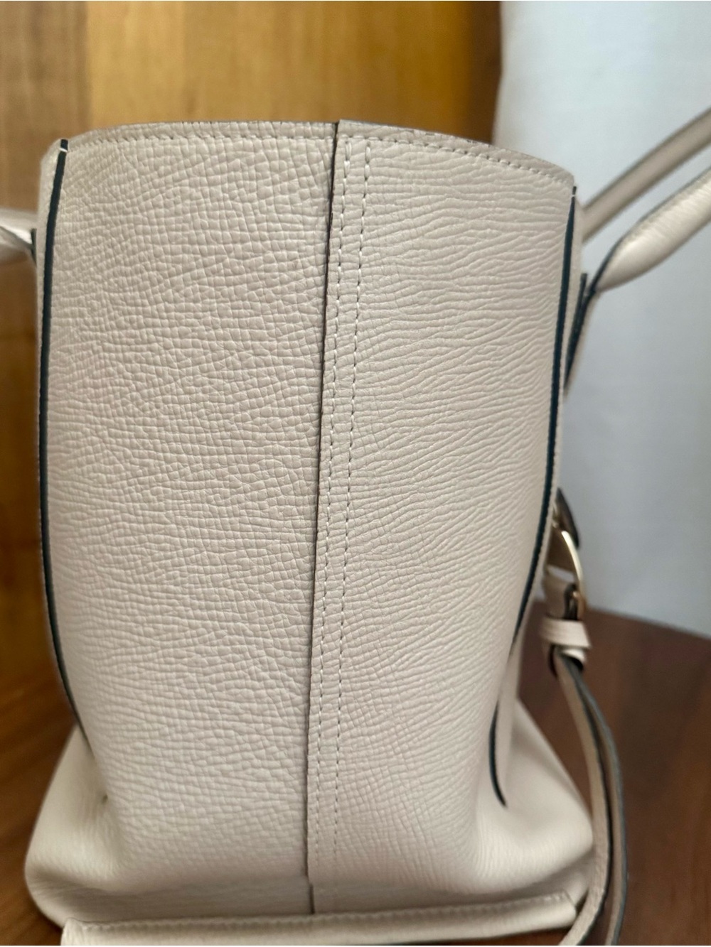 Longchamp Mailbox Leather Tote Chalk - Picture 7 of 13